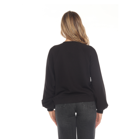 Game Day Vibes Sweatshirt / Black Gold