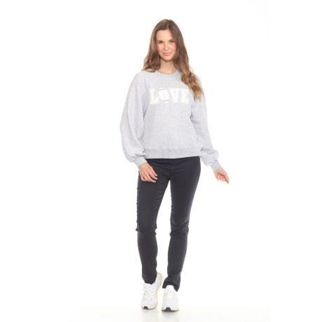 Love Football Sweatshirt/ Black