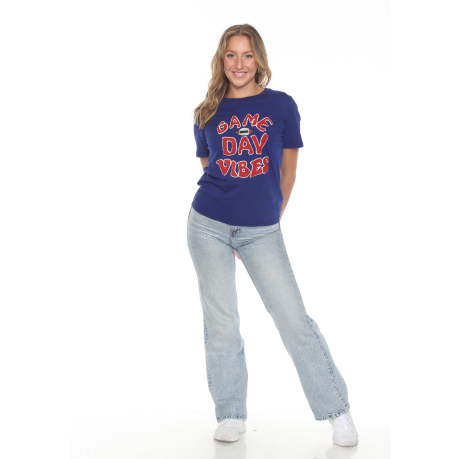 Game Day Tee/ Marine Red