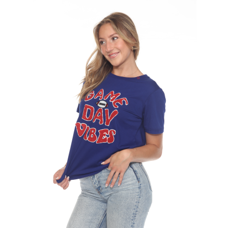 Game Day Tee/ Marine Red