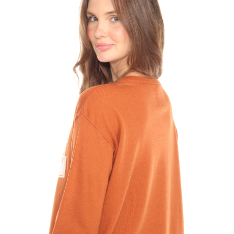 Love Football Sweater/Orange