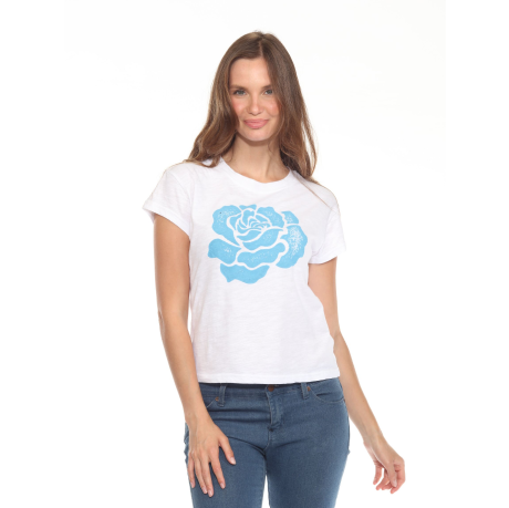 Lotus Flower Tee /White